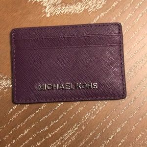 Michael Kors - Dark Purple Card Holder